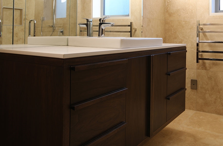 Mahogany Vanity