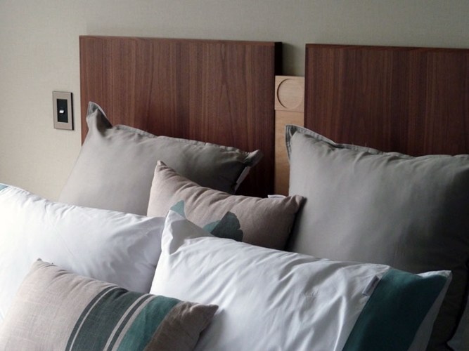 Timber bedroom suite
