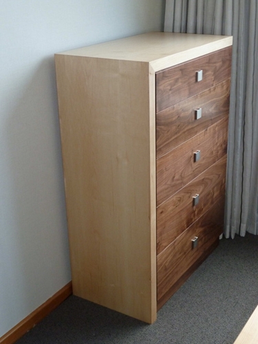 Timber bedroom suite