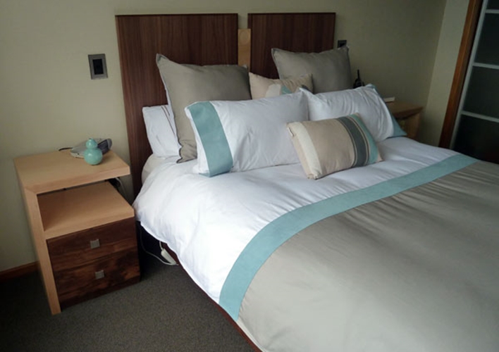 Timber bedroom suite